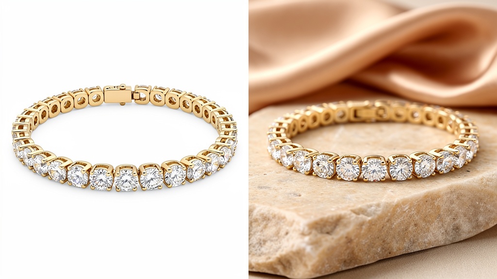 Classic Round Tennis Bracelet 4-Prong — Yellow Gold