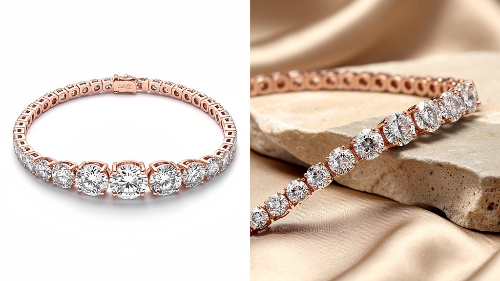 Graduated Tennis Bracelet — Yellow Gold