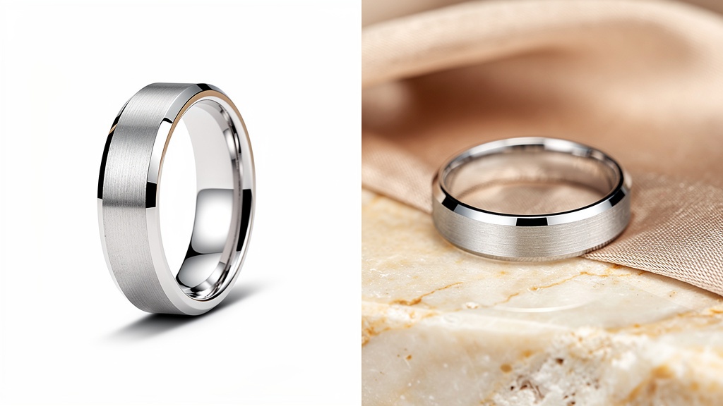 Brushed Flat Wedding Band — Yellow Gold
